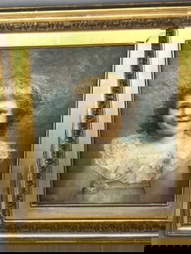 Mrs Jerome Thompson, Portrait of Girl