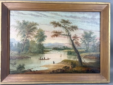 Hudson River School Painting