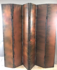 Ethel Edwards 6 Panel Screen