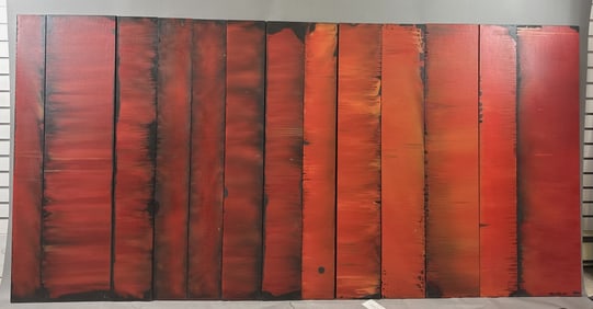 Ethel Edwards 13 Panal Art Installation