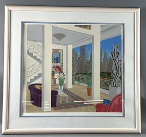 Thomas McKnight Martinique Lithograph