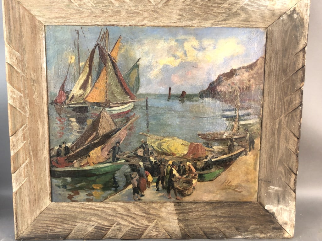 Mediterranean Harbor Scene (1 of 5)