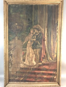 Lady and Nobleman Painting