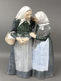 Royal Copenhagen Porcelain Figure - The Gossips