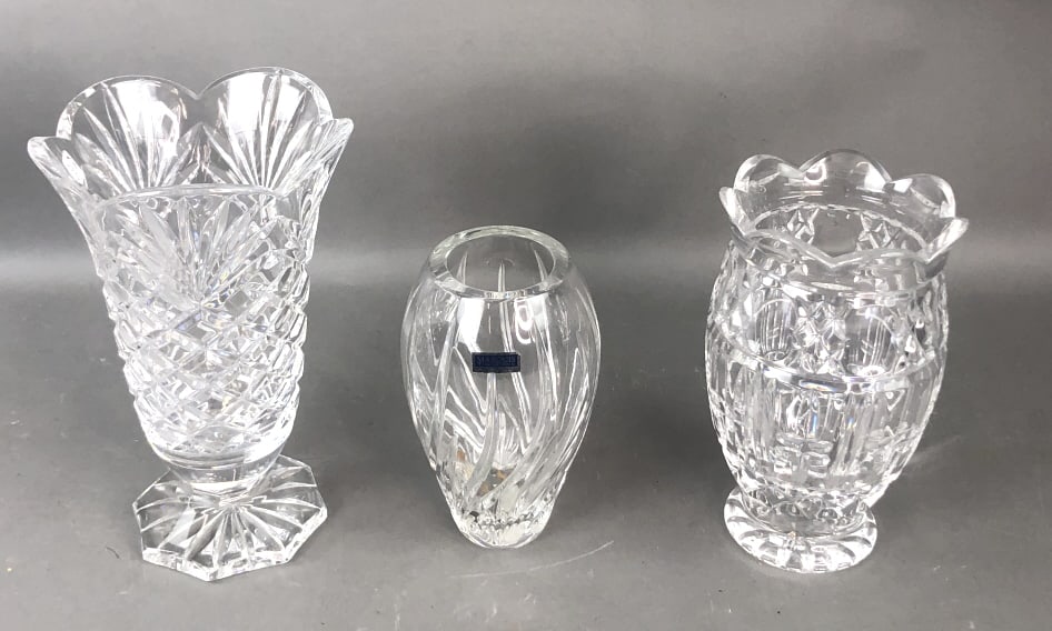 Group of 3 Waterford Crystal Vases (1 of 4)
