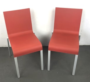 Pair Vitra Maarten Van Severen Chairs