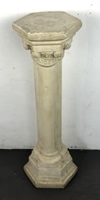 Gothic Style Portland Cement Pedestal