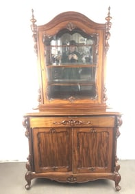 Victorian Mahogany Bookshelf