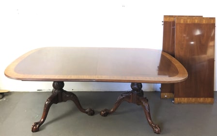 Councill Mahogany Inlaid Dining Table