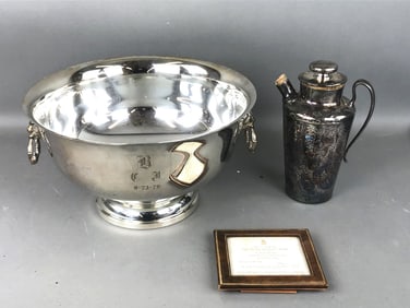 Royal Worcester Silver Plated Wedding Bowl