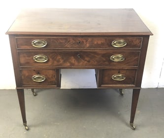 19th C. Mahogany Desk