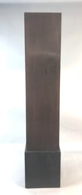 Art Deco Syle Mahogany Pedestal Ebonized Base