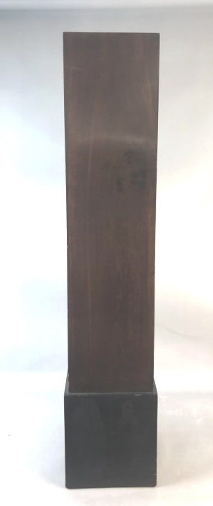 Art Deco Syle Mahogany Pedestal Ebonized Base (1 of 8)