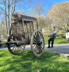 19th C Chinese Wedding Wagon (1 of 11)