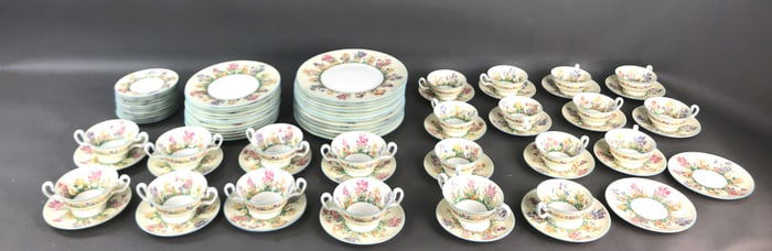 Wedgwood Porcelain Partial Dinner Service