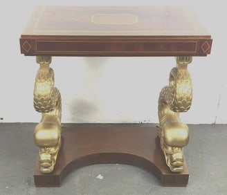 Neoclassical Style Dolphin Console