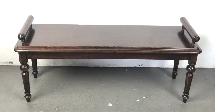 Regency Style Fruitwood Bench (1 of 5)