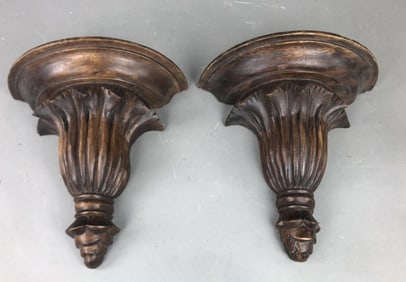 Pair of Decorative Wall Brackets