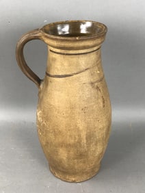 19th C. Pottery Pitcher