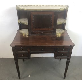 Louis XVI Style Mahogany Ladies Writing Desk
