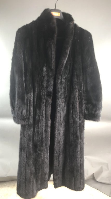 Full length Mink Coat: Full length Mink Coat 53" Condition: good
