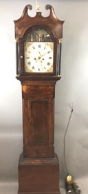 Georgian Mahogany Tall Case Clock