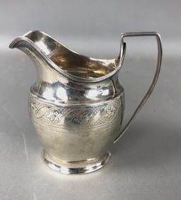 Georgian Sterling Creamer