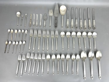 Royal Danish Sterling Partial Flatware Set