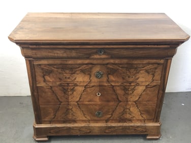 Charles X Walnut Commode
