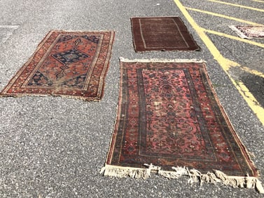 3 Antique Persian Rugs