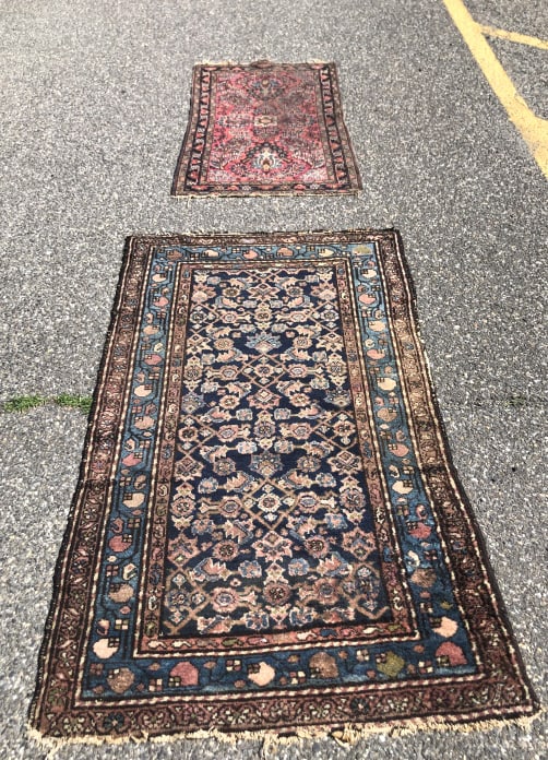2 Antique Persian Rugs (1 of 7)