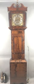 Georgian Mahogany Tall Case Clock