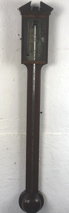 Mahogany Stick Barometer (1 of 6)