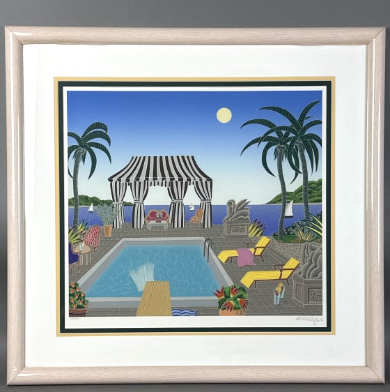 Thomas McKnight - South Ocean Boulevard Serigraph (1 of 7)