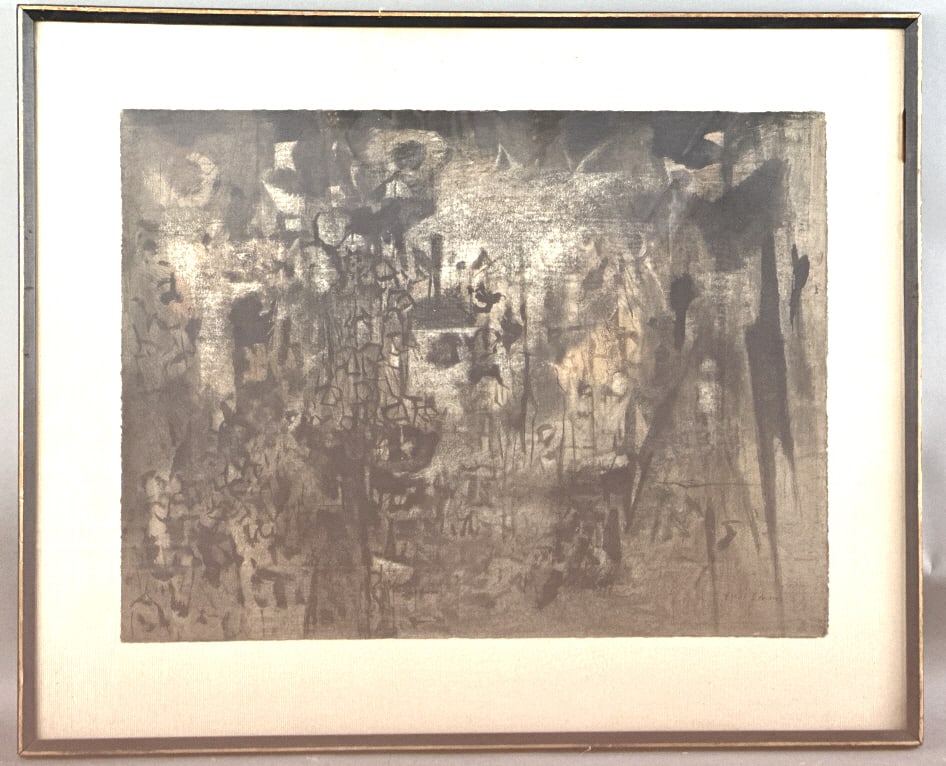 Ethel Edwards - Rose Garden - Ink Drawing (1 of 6)