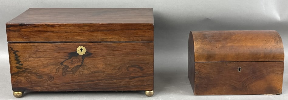 2 Wooden Tea Caddies (1 of 13)
