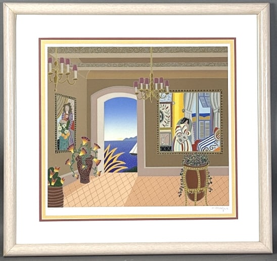 Thomas McKnight - Antibes Serigraph (1 of 6)