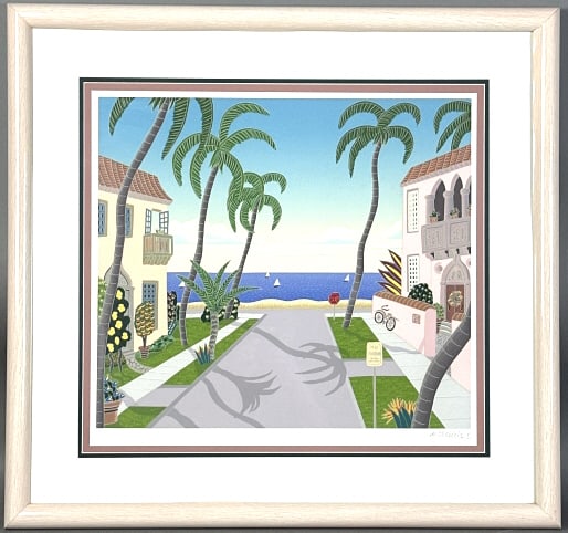 Thomas Mcknight art print Palm beach | eBay