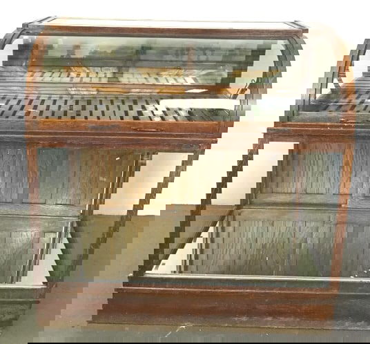 Oak General Store Display Case (1 of 6)