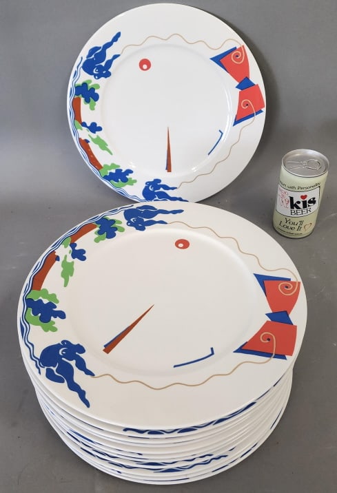 Twelve James Beard Villeroy & Boch Plates (1 of 3)