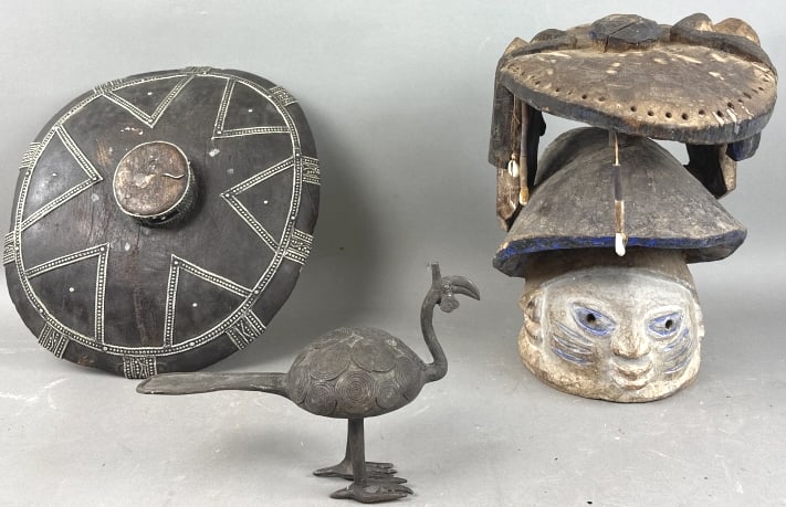 Group of Three African Articles (1 of 13)