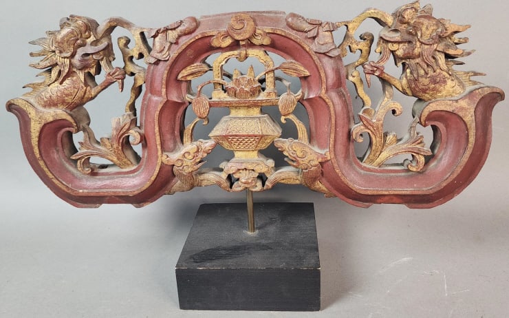 Chinese Dragons Architectural Fragment (1 of 5)