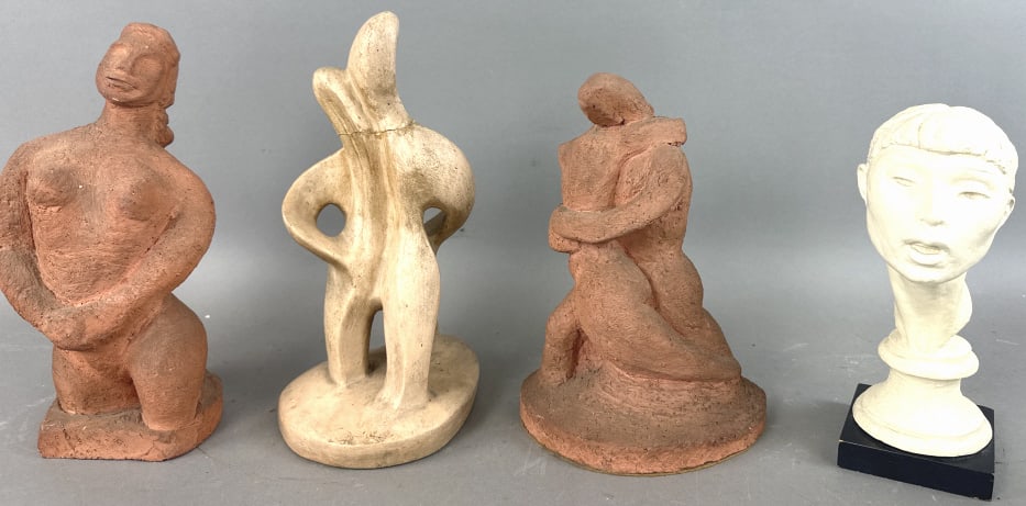 Group of Four Figural Sculptures (1 of 12)
