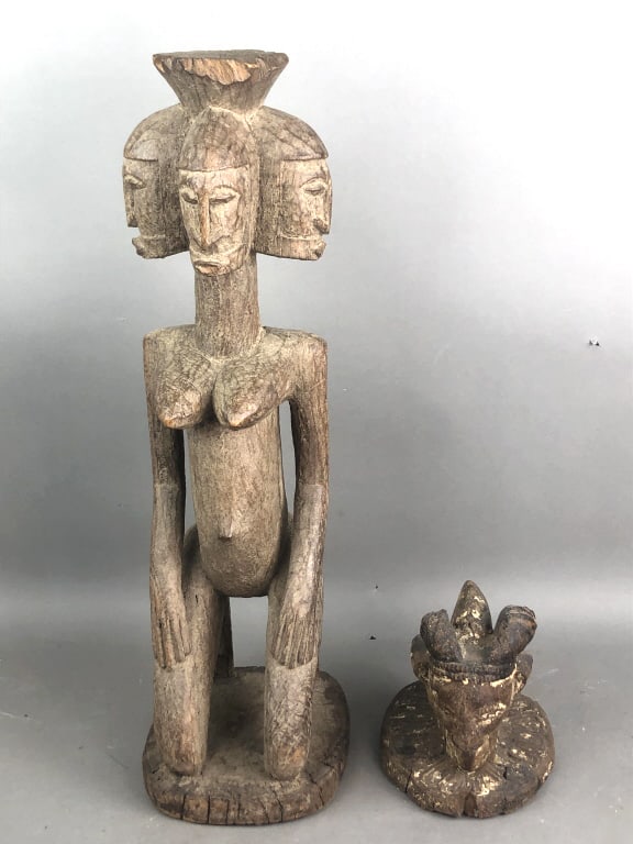 Two Tribal African Carvings (1 of 9)