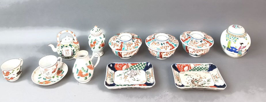 Group of Asian Porcelain Articles (1 of 10)