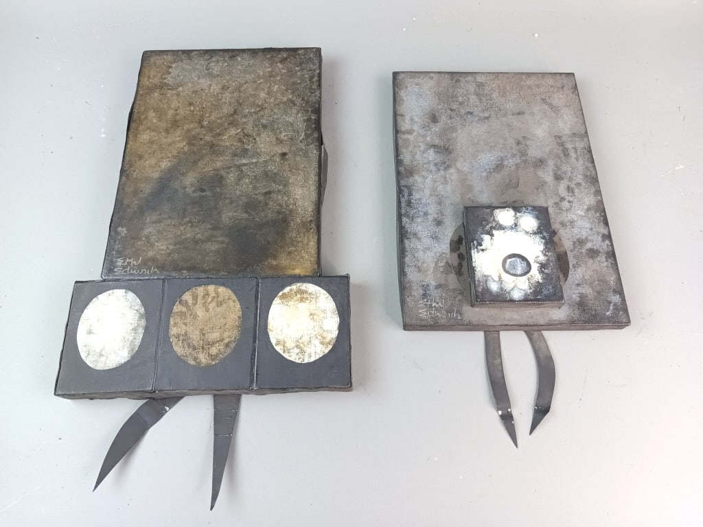 Two Ethel Edwards Oil on Canvas (1 of 7)