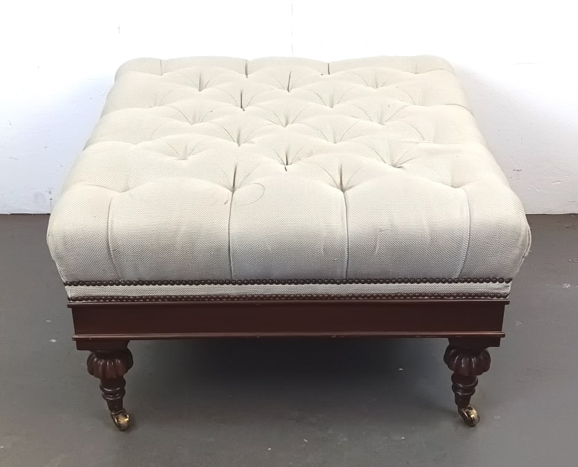 Large Upholstered Ottoman (1 of 4)