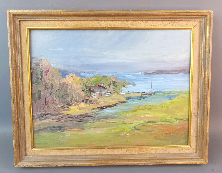 Winifred W. Compton - Coastal Scene (1 of 4)