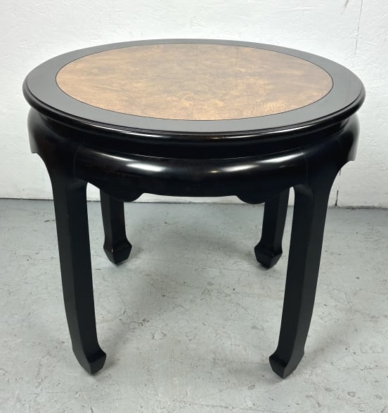 Black Lacquered Asian Style Table (1 of 5)