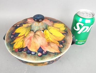 Moorcroft Leaf & Berry Covered Bowl
